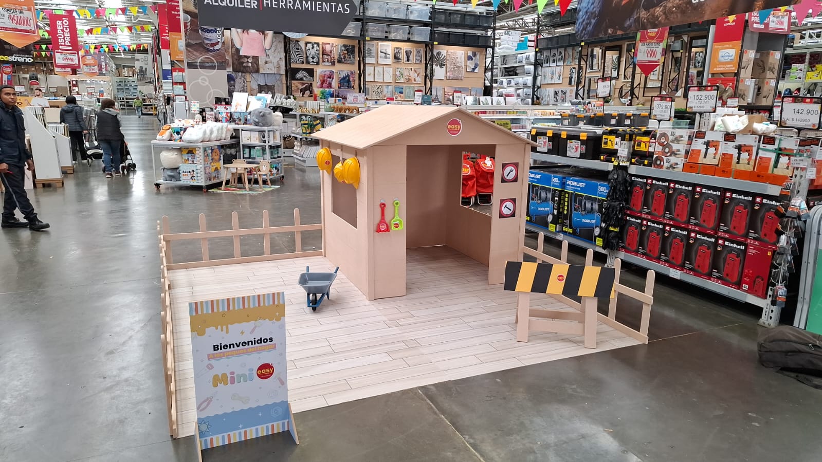 Casita de constructor